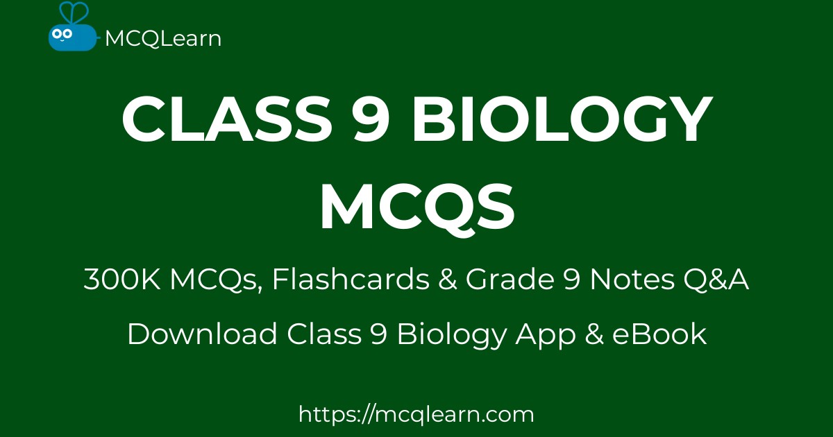 Class 9 Biology: Biodiversity MCQ [PDF] Questions and Answers | Class 9 ...